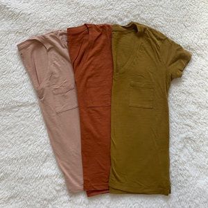 Madewell XS Whipser Cotton V-Neck (3)